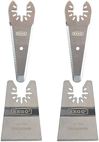 XXGO 4 Pcs Rigid Multi Tool Scraper Blades by XXGO