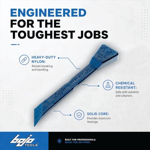 Bojo Tools - 5-Piece Push/Pull Plastic Scraper Kit - Heavy Duty - Image 3