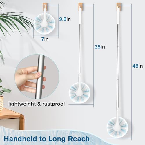 Non-Scratch Tub Tile Scrubber Brush - Image 3