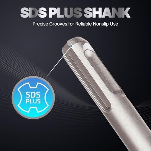 5''x12'' SDS Plus Floor Scraper, Concrete Chisel Tile Removal Tool - Image 5