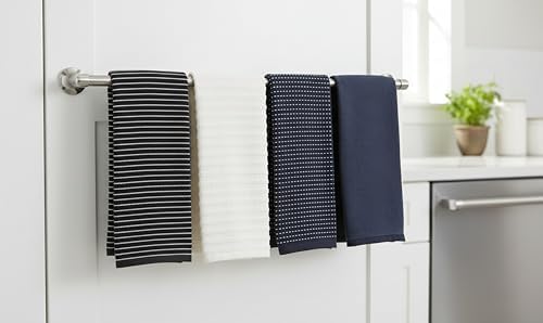 Serafina Home Navy Blue Kitchen Towels Assorted - Image 7