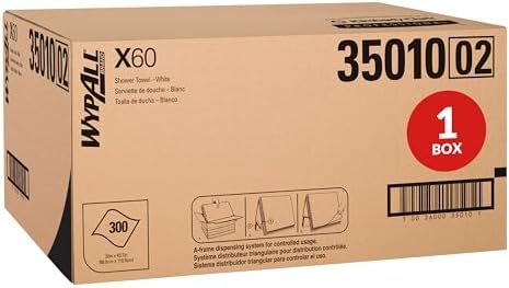 WypAll GeneralClean X60 Multi-Task Cleaning Cloths, 3 x 100 Towels by WypAll%C2%AEHeavyDutyWipers