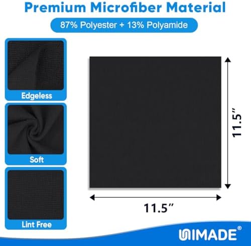 UNIMADE Microfiber Cleaning Cloth, 50 Pack Microfiber Towels - Image 2