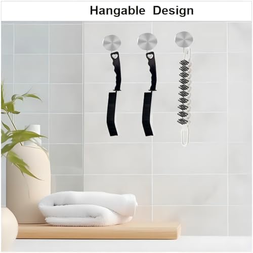Crevice Cleaning Brush Hard Bristle Grout Brush Scrub Brush Toilet Brush - Image 5