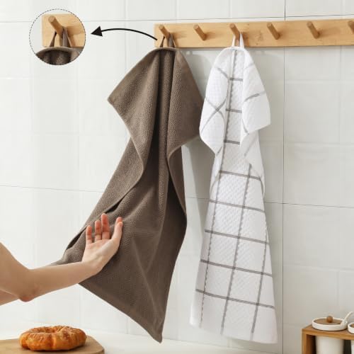 100% Cotton Kitchen Dish Towels, 6 Pack - Image 4