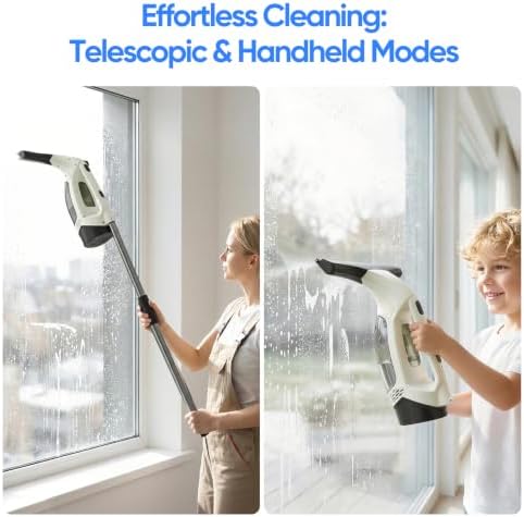 Window Vacuum Squeegee Cordless, Window Vacuum Cleaner - Image 3