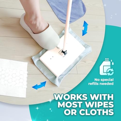 Hands-Free Flat Floor Sweeper Mop - Image 4