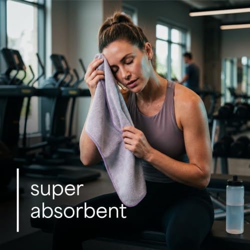 S&T INC. Microfiber Gym Towels, 3 Pack - Image 2
