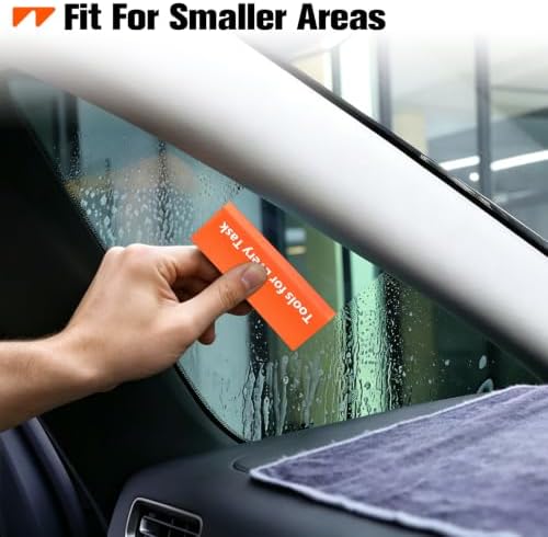 WRAPXPERT Rubber Squeegee 2 Pack, Window Tint Squeegee 5.1x 2 inch, - Image 6