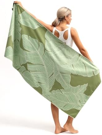 Eunzel Microfiber Beach Towel, Quick Dry Travel Towel Large Sand Free Towel - Image 3