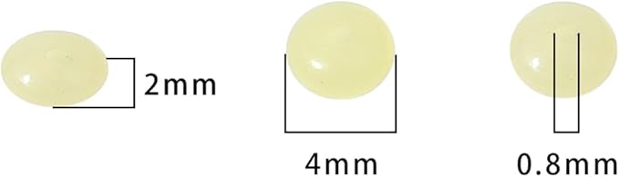 Natural Lemon Jade Disk Stone Beads 4x2mm 160pcs Rondelle Loose Semi Gemstone Beads for Jewelry Making Design