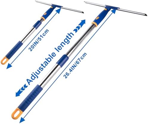 ITTAR 14 inch Rotatable Shower Squeegee - Image 5