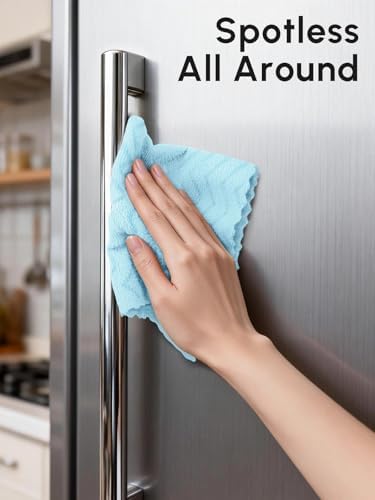 Microfiber Cleaning Cloths Roll 75 Pack 12x12 Inch Lint Free - Image 5