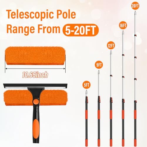 26FT Telescoping Window Squeegee Kit - Image 2