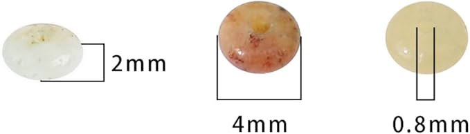 Natural Amazonite Disk Stone Beads 4x2mm 160pcs Rondelle Loose Semi Gemstone Beads for Jewelry Making Design