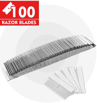 WORKPRO 100-Pack Single Edge Razor Blades, Razor Blade Scraper Refills - Image 5
