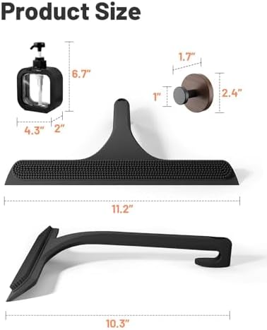 2-in-1 Silicone Shower Squeegee - Image 2