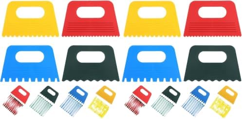 Plastic Paint Scraper Tool, Ymapinc Plastic Textured Art Tools, DIY Graffiti by Unknown