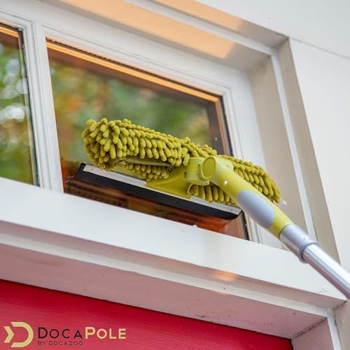 DOCAZOO Squeegee Extension Telescoping Pole 7-30 Ft - Image 2