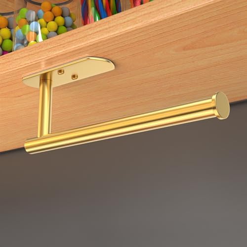 VAEHOLD Adhesive Paper Towel Holder Under Cabinet Wall Mount - Image 6