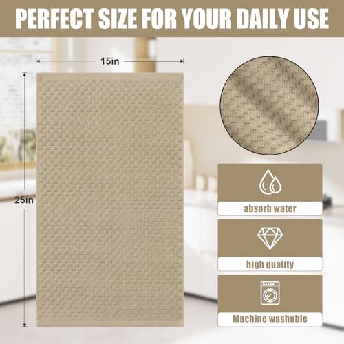 Homaxy 100% Cotton Terry Kitchen Towels - Image 4