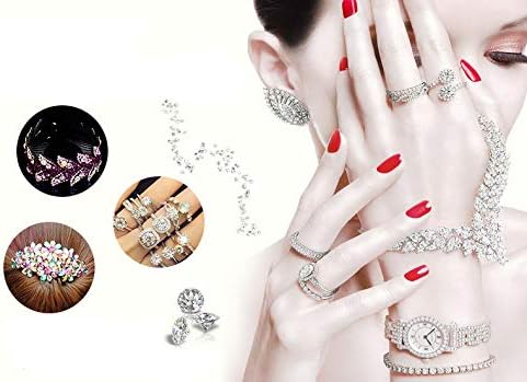 Onwon 1440 Pieces SS10 / 2.8mm Clear Crystal Flat Back Brilliant Round - Image 6