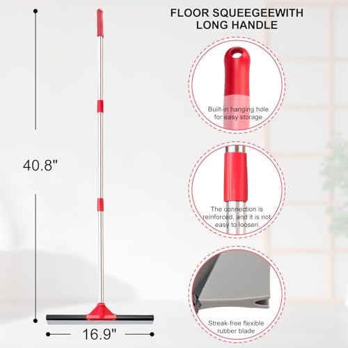 17" Heavy Duty Floor Squeegee - Image 2