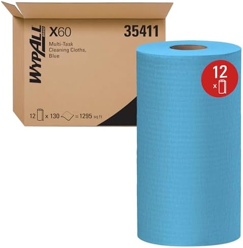 WypAll GeneralClean X60 Multi-Task Cleaning Cloths, 12 x 130 Towels by WypAll%C2%AEHeavyDutyWipers