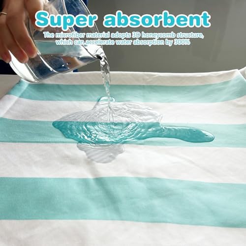 2 Pack Microfiber Beach Towel - Image 5