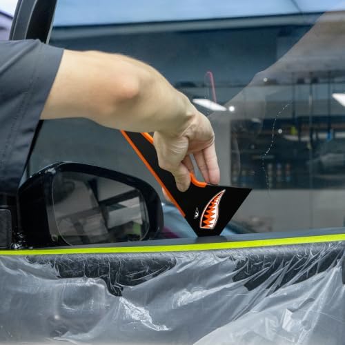 WRAPXPERT Window Tint Squeegee, Triangle Contour Tint Squeegee, Long Handle - Image 3