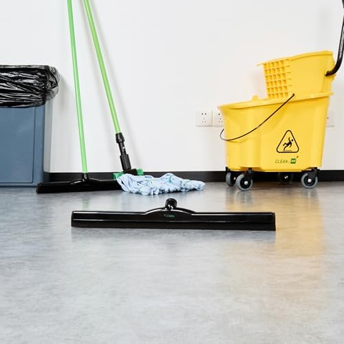 Restaurantware Black Plastic Floor Squeegee - Image 6