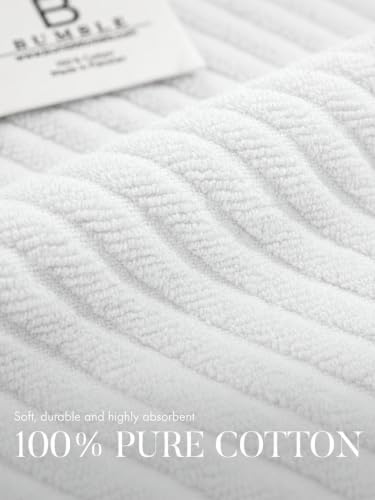Bumble Kitchen Towels, 100% Cotton, Dish Towels White - Image 3