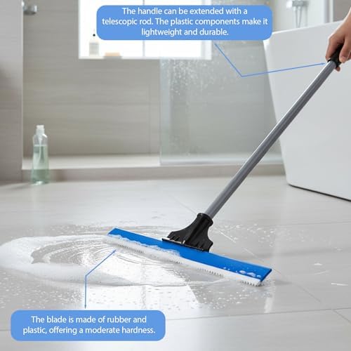8 Pack 16 Inches Epoxy Floor Squeegees Notched Squeegee - Image 3