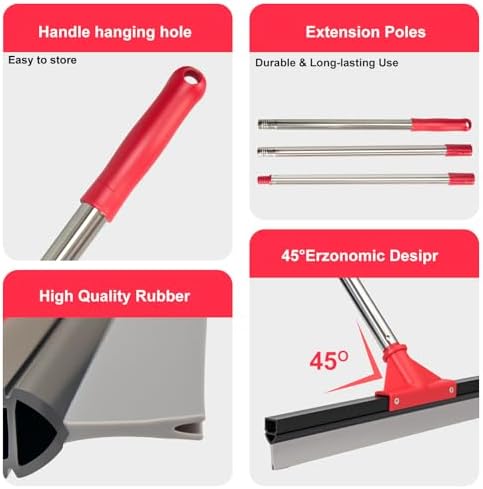 17" Heavy Duty Floor Squeegee - Image 5