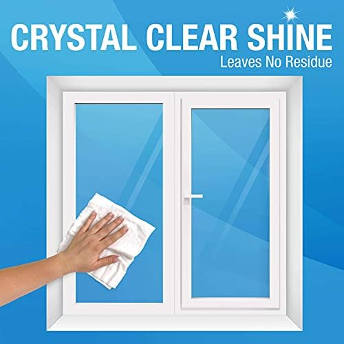 MiracleWipes for Glass, Disposable and Streak Free Cleaning Wipes for Mirrors - Image 2