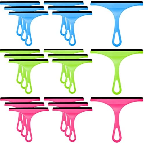 Yinder 21 Pcs Small Squeegee for Shower Glass Door Window, Candy Color by Yinder