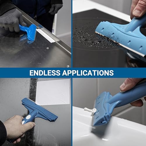 Glass Polish 6 inch SCRATCHLESS Professional Scraper - Image 2