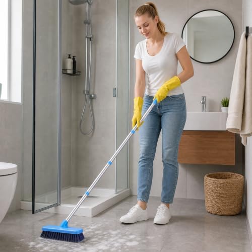 YONILL Deck Scrub Brush with Long Handle - Image 6