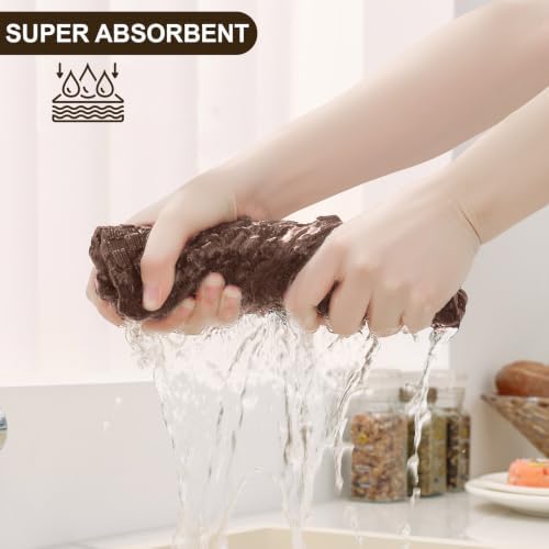 Homaxy 100% Cotton Terry Dish Cloths - Image 4