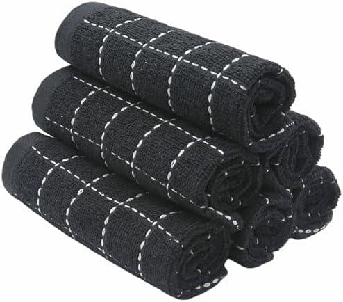 Terry Dish Rags Cloths, 12”x 12”, 6 Pack - Image 2