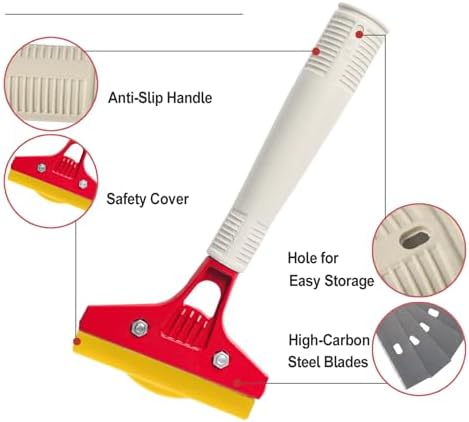 Razor Blade Scraper, Adhesive Removal Multi-Purpose Paint Scraper - Image 3