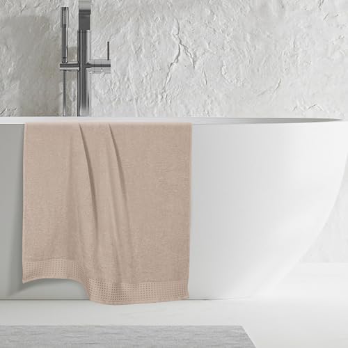 GLAMBURG 100% Cotton Oversized 2 Pack Bath Sheets 35x70, Ultra Soft Highly - Image 5