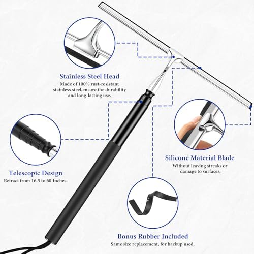 2-in-1 Window Shower Squeegee - Image 4