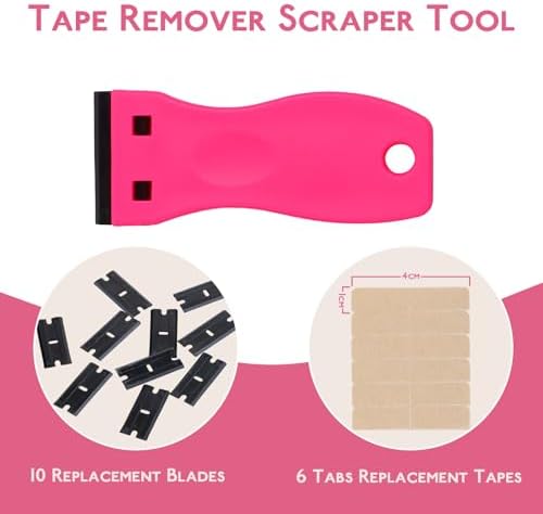 WENNALIFE Tape-in Extension Adhesive Remover Scraper Kit - Image 2