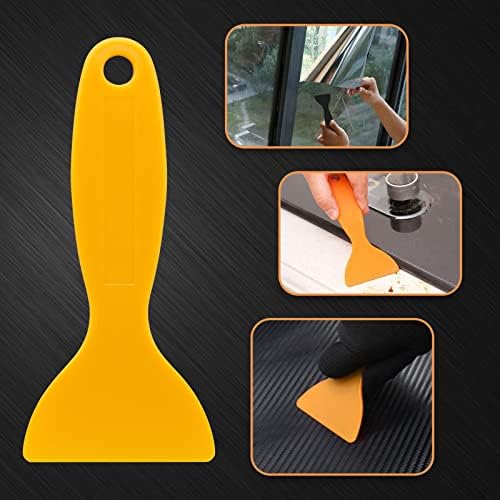 12pcs Plastic Spatula Scraper, Putty Scraper, Air Bubble Remover - Image 6