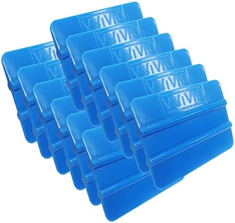 VViViD Blue Handheld Vinyl Wrap Applicator Squeegee by VVIVIDVINYL