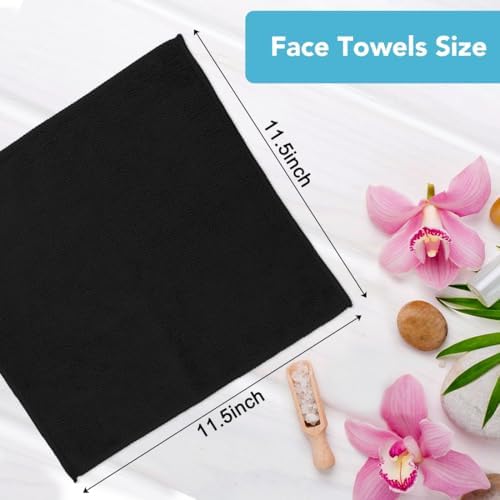 Orighty Wash Cloths, Face Towels 12x12 Inch 20 Pack - Image 5