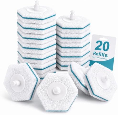 Msvvko Toilet Bowl Cleaners, Disposable Wand Refills, Rainforest Rush Scent by msvvko