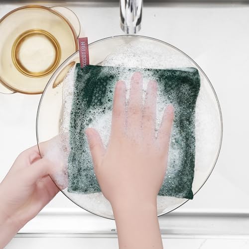 Homaxy 100% Cotton Waffle Weave Kitchen Dish Cloths - Image 4