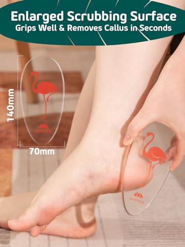 Glass Foot File Callus Remover for Feet, Flamingo Gifts for Women, Feet - Image 4